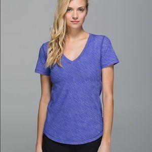 Lululemon What the Sport V-Neck Tee